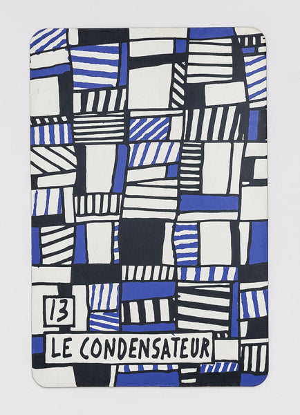 Banque De L'Hourloupe - Card 13 Le Condensateur (The Capacitor)