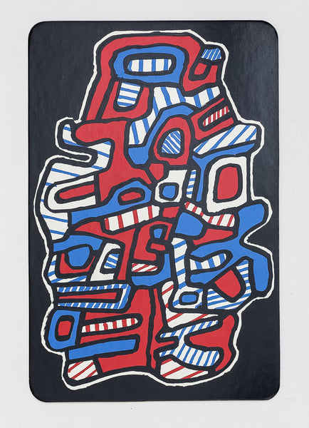 Banque De L'Hourloupe - Card 13 Le Condensateur (The Capacitor)