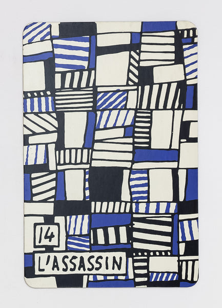 Banque De L'Hourloupe - Card 14 L'Assassin (The Murderer)