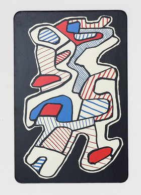 Banque De L'Hourloupe - Card 14 L'Assassin (The Murderer)