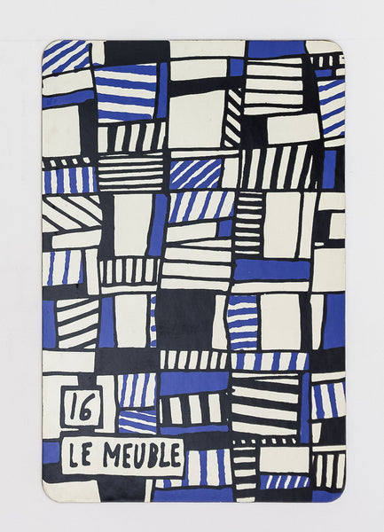 Banque De L'Hourloupe - Card 16 Le Meuble (The Piece of Furniture)