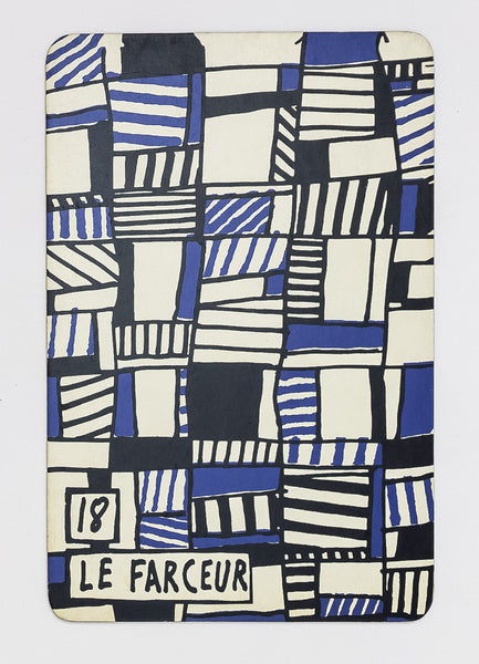 Banque De L'Hourloupe - Card 18 Le Farceur (The Buffoon)