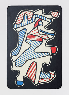 Banque De L'Hourloupe - Card 18 Le Farceur (The Buffoon)