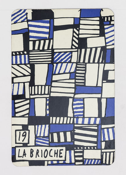 Banque De L'Hourloupe - Card 19 La Brioche (The Brioche)