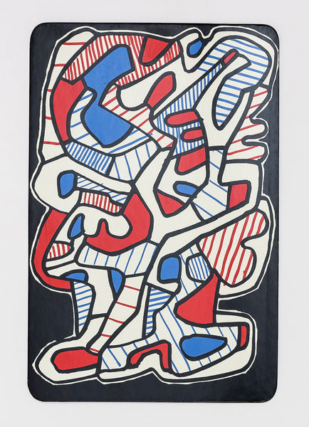 Banque De L'Hourloupe - Card 01 L'Arbre (The Tree)