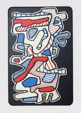 Banque De L'Hourloupe - Card 22 Le Gommeux (The Dandy)