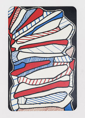 Banque De L'Hourloupe - Card 23 L'Escalier (The Ladder)