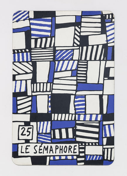 Banque De L'Hourloupe - Card 25 Le Semaphore (The Signal)