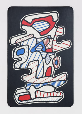 Banque De L'Hourloupe - Card 25 Le Semaphore (The Signal)