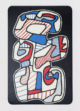 Banque De L'Hourloupe - Card 28 La Cantatrice (The Singer)