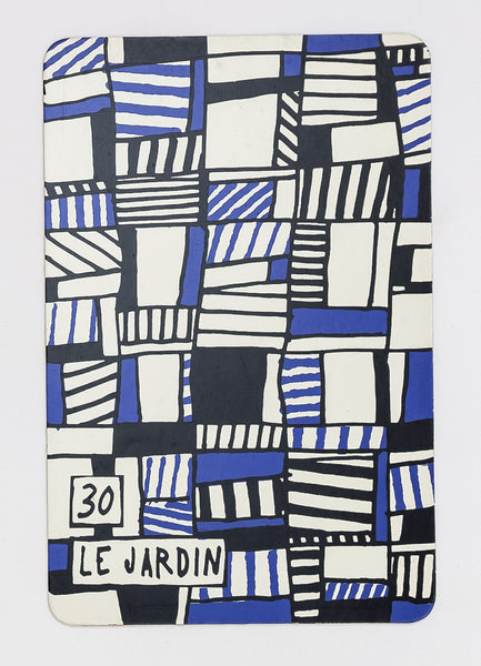Banque De L'Hourloupe - Card 30 Le Jardin (The Garden)
