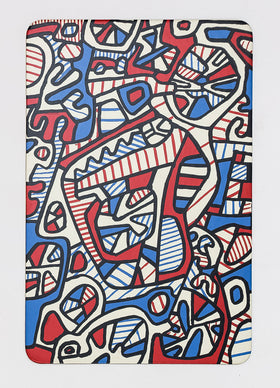 Banque De L'Hourloupe - Card 30 Le Jardin (The Garden)