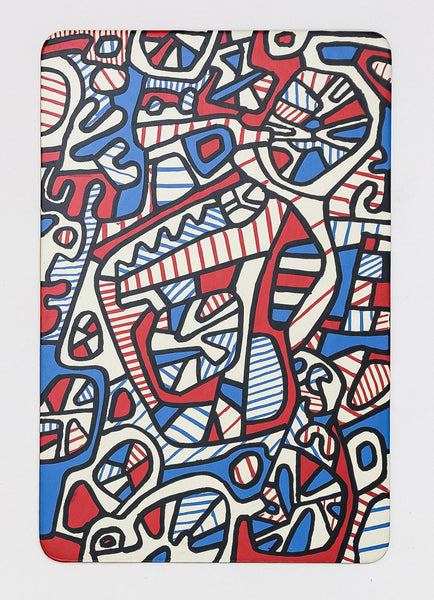 Banque De L'Hourloupe - Card 30 Le Jardin (The Garden)