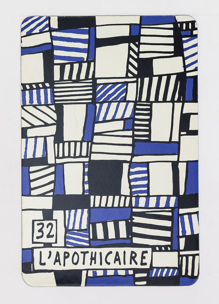 Banque De L'Hourloupe - Card 32 L'Apoticaire (The Chemist)