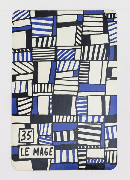 Banque De L'Hourloupe - Card 35 Le Mage (The Wizard)