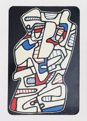 Banque De L'Hourloupe - Card 35 Le Mage (The Wizard)