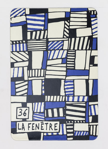 Banque De L'Hourloupe - Card 36 La Fenetre (The Window)