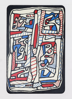 Banque De L'Hourloupe - Card 36 La Fenetre (The Window)