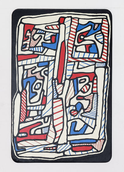 Banque De L'Hourloupe - Card 36 La Fenetre (The Window)