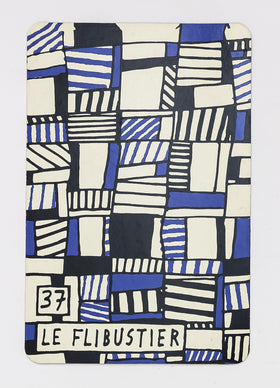 Banque De L'Hourloupe - Card 37 Le Flibustier (The Swindler)