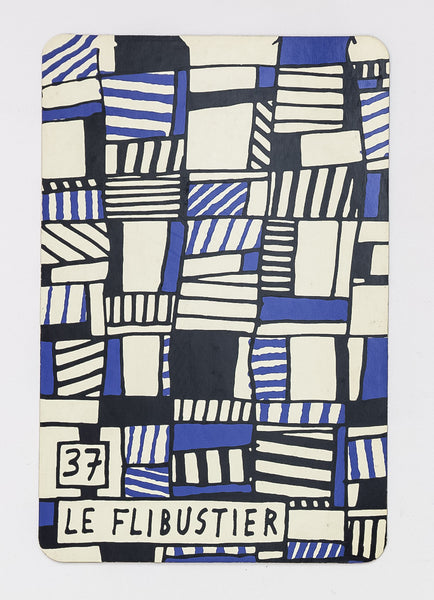 Banque De L'Hourloupe - Card 37 Le Flibustier (The Swindler)