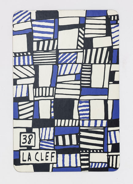 Banque De L'Hourloupe - Card 38 La Clef (The Key)