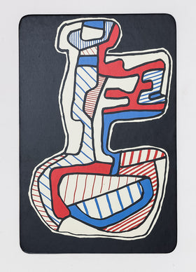 Banque De L'Hourloupe - Card 38 La Clef (The Key)