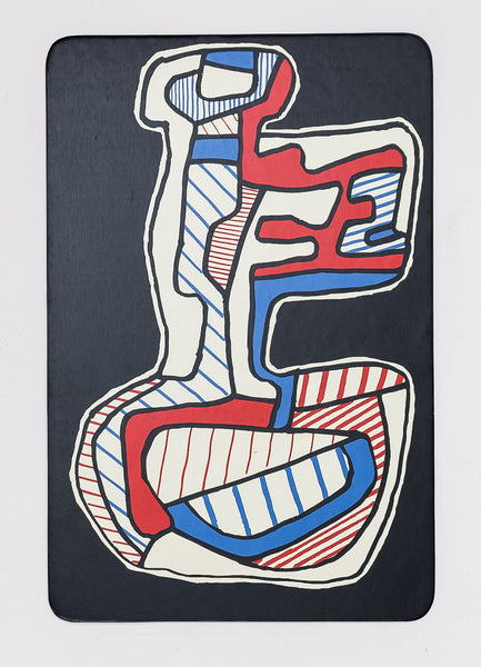 Banque De L'Hourloupe - Card 38 La Clef (The Key)