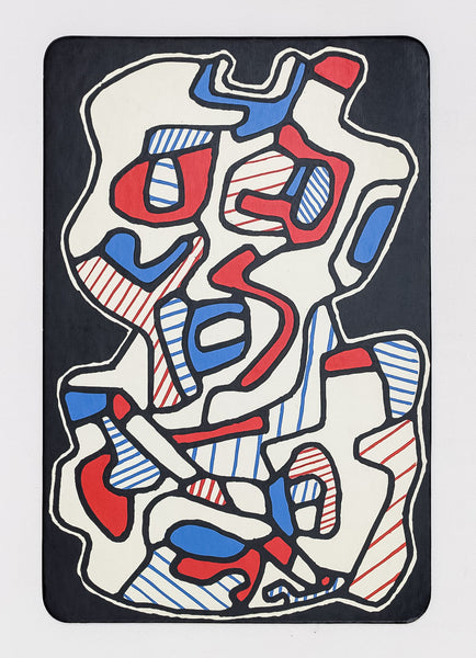 Banque De L'Hourloupe - Card 41 L'Ecrivain (The Writer)