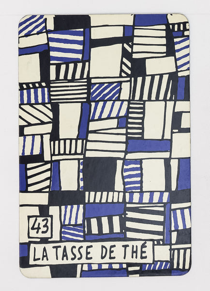 Banque De L'Hourloupe - Card 43 La Tasse de The (The Cup of Tea)