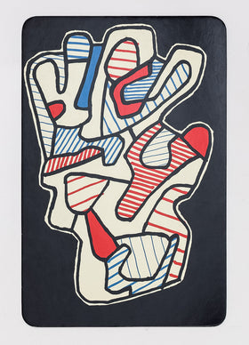 Banque De L'Hourloupe - Card 45 La Main (The Hand)