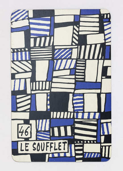 Banque De L'Hourloupe - Card 46 Le Soufflet (The Bellows)