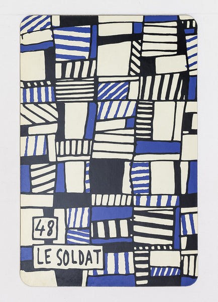 Banque De L'Hourloupe - Card 48 Le Soldat (The Soldier)