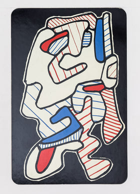 Banque De L'Hourloupe - Card 48 Le Soldat (The Soldier)