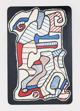 Banque De L'Hourloupe - Card 49 La Stele (The Star)