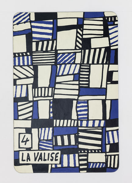 Banque De L'Hourloupe - Card 04 La Valise (The Suitcase)