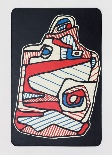 Banque De L'Hourloupe - Card 04 La Valise (The Suitcase)