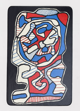 Banque De L'Hourloupe - Card 51 La Pendule (The Pendulum)