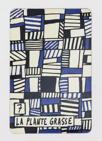 Banque De L'Hourloupe - Card 07 La Plante Grasse (The Fat Plant)