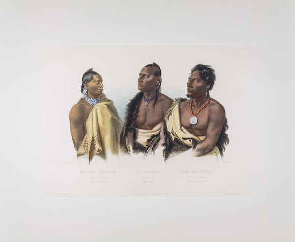 Tab 07 - Missouri Indian / Oto Indian / Chief of the Puncas