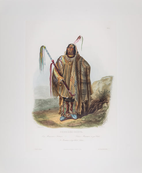 Tab 17 - Pehriska-Ruhpa, a Minataree or big-bellied Indian