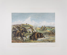 Tab 31- Indians Hunting the Bison