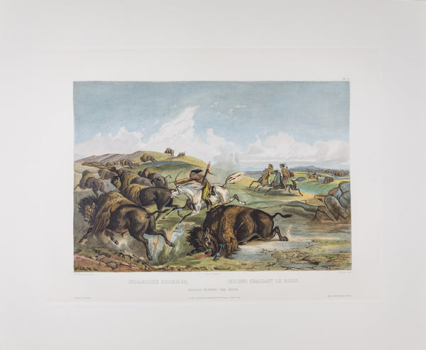 Tab 31- Indians Hunting the Bison