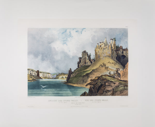 Tab 41 - View of the Stone Walls on the Upper Missouri