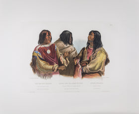 Tab 46 - Stomick-Sosack / Ninoch-Kiaui / Homach-Koachkum (Chief of the Blood Indians / War-Chief of the Piekann lndians / Koutani Indian)