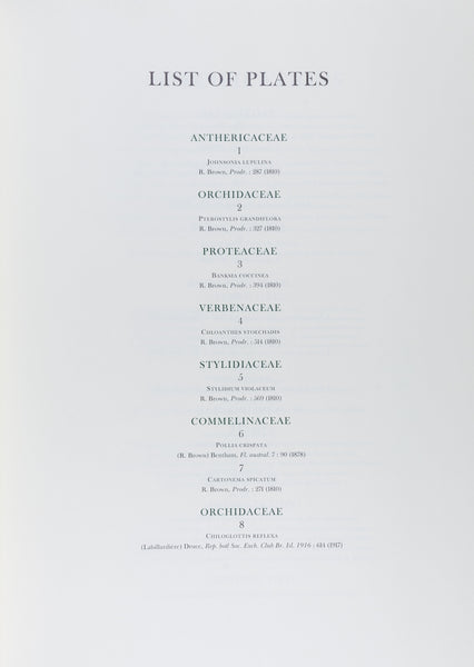 The complete edition of Bauer's Illustrationes Florae Novae Hollandiae