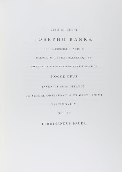 The complete edition of Bauer's Illustrationes Florae Novae Hollandiae