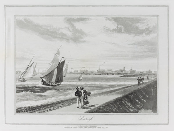 Individual plates from William Daniell's Voyage Round Great Britain 1814-1825